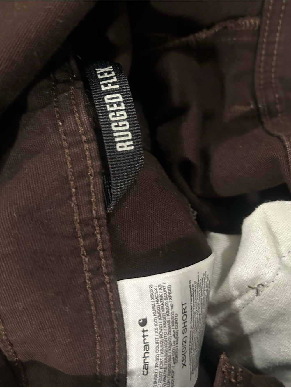 Carhartt Dark Brown loose fit Overalls - Picture 10 of 12